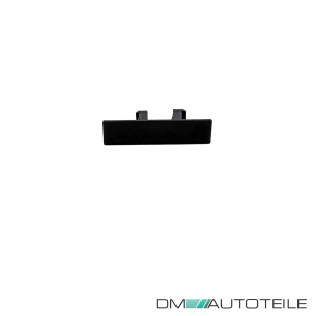 Wunsch Länderflaggen + Emblem Halter für BMW 3er E90 E91 Doppelsteg Kühlergrill Schwarz Italien