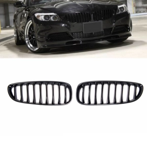 Performance Front Kidney Grill Set black gloss fits on...