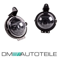 Set Fog Lights Smoke black + H8 fits on Mini Cooper S R55 R5