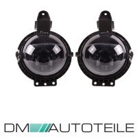 Set Fog Lights Smoke black + H8 fits on Mini Cooper S R55 R5