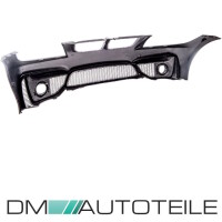 Sport Front Bumper Evo +Spoiler fts on BMW 3-Series E90 E91 