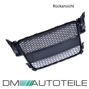 Kühlergrill Grill Wabendesign Schwarz glanz ohne PDC passt für Audi A5 8T Baujahr 2007-2011 nicht RS5