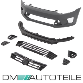 Sport Front Bumper Kit fits on VW Polo 6R up 2009-2017 without WRC