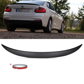 SET Heckspoiler Kofferraum Lippe passt für BMW 2er...