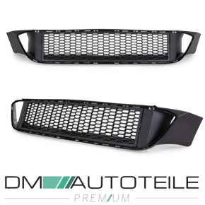 Sport Performance Stoßstange vorne 4 PDC + Frontspoiler hochglanz für BMW F10 F11 LCI auch M-Paket 13-17