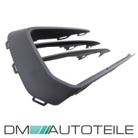Stoßstangengitter SET 3-tlg. schwarz MATT passt f&uuml
