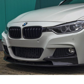 Set Doppelsteg Kühlergrill Grill Schwarz Glanz Sport für BMW 3er F30 F31 alle Modelle 2011-2019