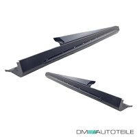 Front Bumper +Spoiler Black fits Mercedes W205 C205 S205 14-