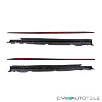Front Bumper +Spoiler Black fits Mercedes W205 C205 S205 14-