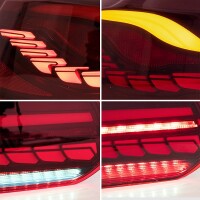 Set Rear Lights Tail dynamic Indicator Red fits on VW Golf V