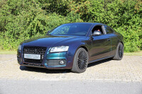 Set Sport Front Grille Badgeless Honeycomb + Fogs Cover Blac