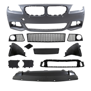 Sport Front Bumper Kit complete fits on BMW 5-Series F10 F11 Pre Facelift 2010-2013 also M-Sport