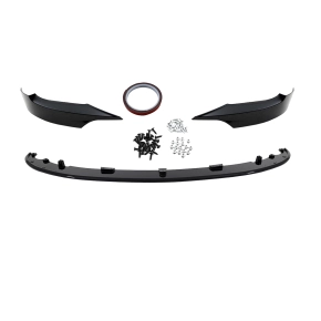 Performance Front Splitter Spoiler Lip black gloss fits...