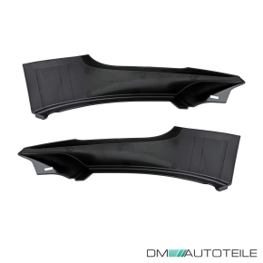 Sport Performance Frontspoiler Lippe Schwarz glanz aus ABS passt für BMW E92 E93 ab 06-10 mit M-Paket