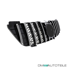 Sport Panamericana GT Kühlergrill Chrom Schwarz passt für Mercedes W164 M Klasse Bj 05-08 Panamericana