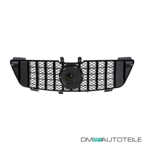 Sport Panamericana GT Kühlergrill Chrom Schwarz passt für Mercedes W164 M Klasse Bj 05-08 Panamericana