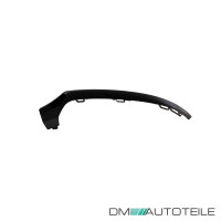 Set of Front bumper Trims black gloss fits on Mercedes C-Cla