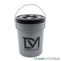 DMED XXL 20 Liter Car Auto Wasch Eimer mit Sieb und Deckel G