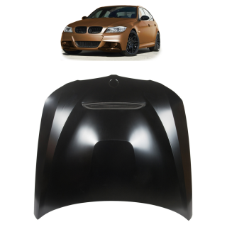 Sport Bonnet Hood CS fits on BMW 3-Series E90 E91 LCI Facellift up 2008 without M3