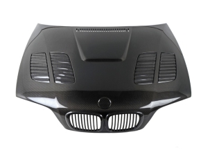 Echtcarbon Sport Motorhaube Evo BMW E46 Coupe Cabriolet Vorfacelift 1999-2003