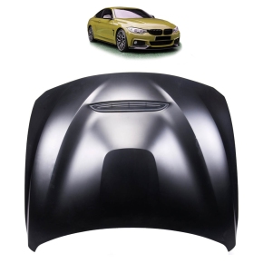  Sport Alu Motorhaube +Lufteinlass schwarz für BMW...
