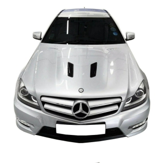 Sport Motorhaube Evo Alumium+Lufthutze für Mercedes W204 S204 C204 ab Mopf 2011