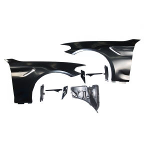 Sport Kotflügel Set + Lufteinlässe Evo passt für BMW 5er G30 G31 alle Modelle