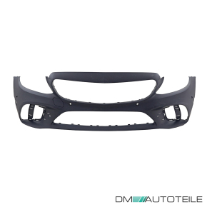Stoßstange Sport Bodykit für PDC für alle Mercedes C-Klasse W205 Mopf Umbau außer AMG C63