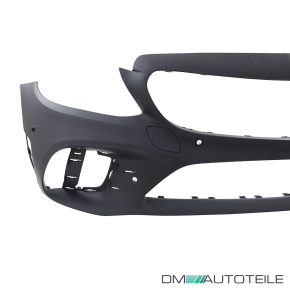 Stoßstange Sport Bodykit für PDC für alle Mercedes C-Klasse W205 Mopf Umbau außer AMG C63