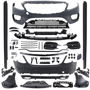 Stoßstange Komplett Bodykit passt für Mercedes...