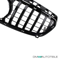 Sport Front Grille Black gloss fits on Mercedes W176 year 12