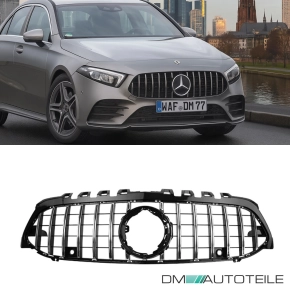 Kühlergrill Chrom passt für Mercedes A-Klasse...