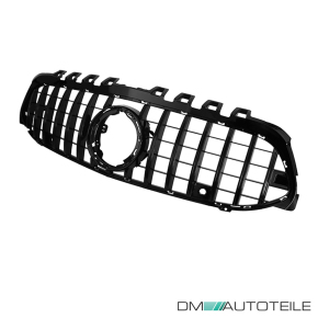 Front Grille black gloss complete fits Mercedes A-Class W177 up 2018 w/o Camera Sport-Panamericana GT