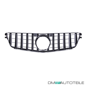 Sport Kühlergrill Schwarz glanz passt für Mercedes W204 S204 C204 Panamericana 07-15