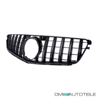 Sport Kidney Front Grille Black fits on Mercedes C204 W204 S