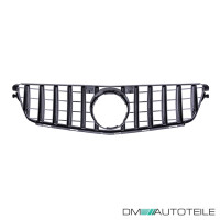 Sport Kidney Front Grille Black fits on Mercedes C204 W204 S