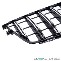 Sport Kidney Front Grille Black Chrome fits on W204 C-Class 