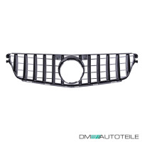 Sport Kidney Front Grille Black Chrome fits on W204 C-Class 