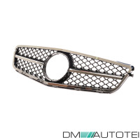 Sport Kidney Front Chrome fits on W204 up 2007-2015 to AMG  