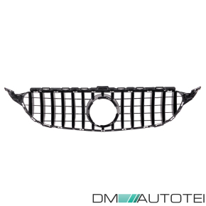 Front Grille Black Gloss for Mercedes C W205 S205 2014-2018 Sport-Panamericana GT 