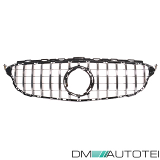 Kühlergrill Grill Chrom passt für Mercedes S205 W205 14-18 auf Sport Panamericana GT 