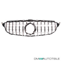 Front Grille Black Chrome fits on Mercedes S205 W205 14-18 S