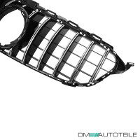 Front Grille Black Chrome fits on Mercedes S205 W205 14-18 S