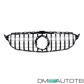 Front Grille Black Gloss fits on Mercedes C-Klasse W205...