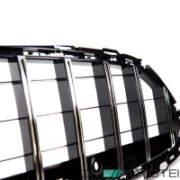 Front Grille Black Chrome fits on Mercedes C-Klasse S206 W20