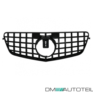 Kühlergrill Schwarz passt für Mercedes E-Klasse W212 S212 ab 2009-2013 auf Sport-Panamericana GT 