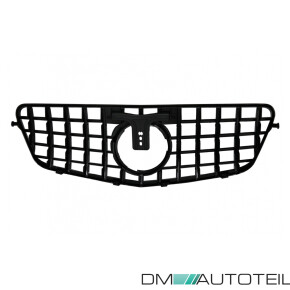 Kühlergrill Schwarz passt für Mercedes E-Klasse W212 S212 ab 2009-2013 auf Sport-Panamericana GT 