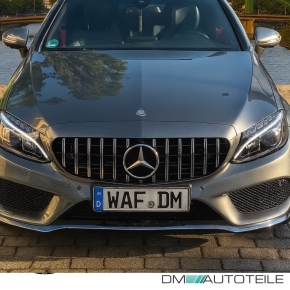 Front Grille Chrome fits on Mercedes E-Class Coupe C207 A207 up 13-17 auf Sport-Panamericana 
