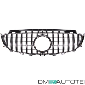 Sport Front Grille Black gloss fits Mercedes E W213 S213 C238 A238 + Camera Panamericana GT 