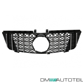 Sport Kühlergrill Chrom passt für Mercedes ML W164 Panamericana GT ab 2005-2008